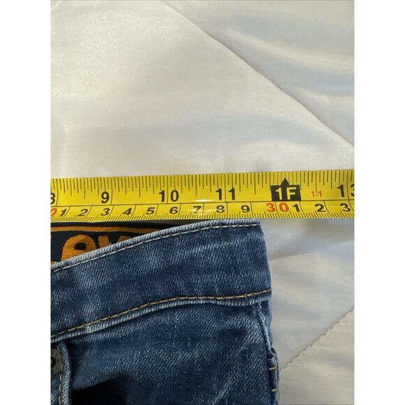 Levi's 510 denim pants joggers jeans boys kids dark blue size 7 adjustable waist - Picture 7 of 9